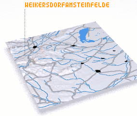 3d view of Weikersdorf am Steinfelde