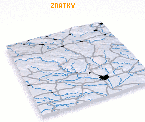 3d view of Zňátky