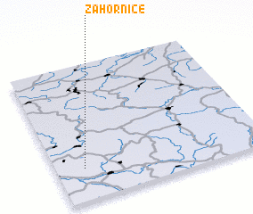 3d view of Záhornice