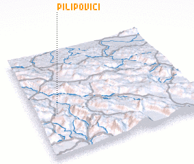 3d view of Pilipovići