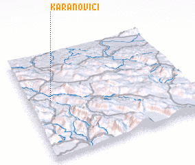 3d view of Karanovići