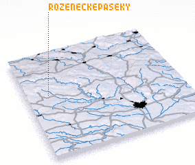 3d view of Roženecké Paseky