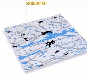 3d view of Sandviken