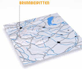 3d view of Brunn bei Pitten