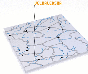 3d view of Velká Ledská