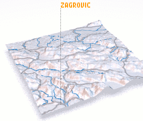 3d view of Žagrović