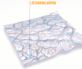 3d view of Lička Kaldrma