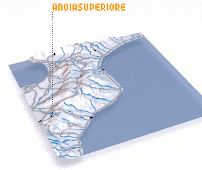 3d view of Anoia Superiore