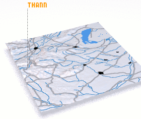 3d view of Thann