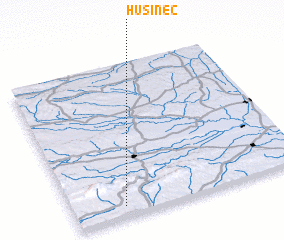 3d view of Husinec