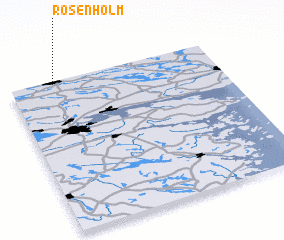 3d view of Rosenholm