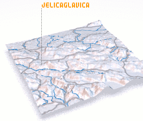 3d view of Jelića Glavica