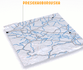 3d view of Preseka Oborovska