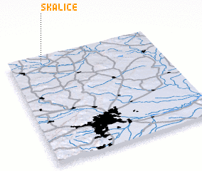 3d view of Skalice