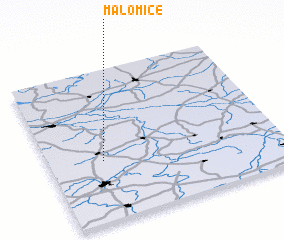 3d view of Małomice