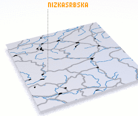 3d view of Nízká Srbská