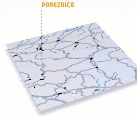 3d view of Pomeznice