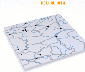 3d view of Velká Lhota