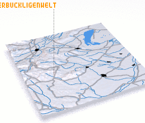 3d view of Kirchschlag in der Buckligen Welt