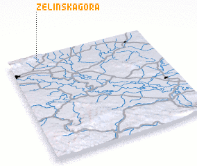 3d view of Zelinska Gora