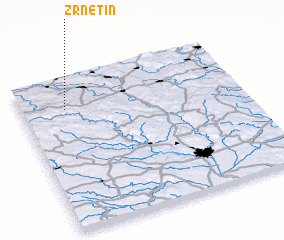 3d view of Zrnětín