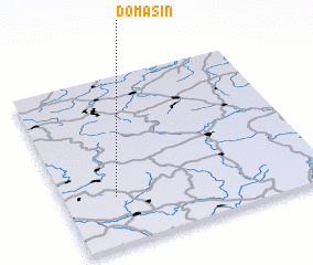 3d view of Domašín