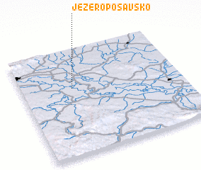 3d view of Jezero Posavsko