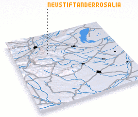 3d view of Neustift an der Rosalia