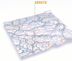 3d view of Krnete