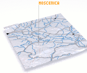 3d view of Mošćenica