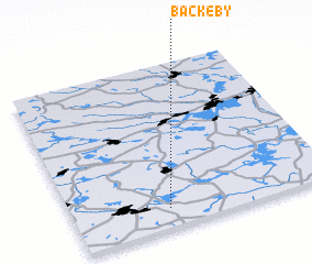 3d view of Bäckeby