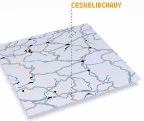 3d view of České Libchavy