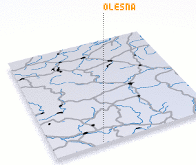 3d view of Olešná