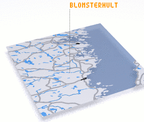 3d view of Blomsterhult