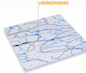 3d view of Leringsforsen