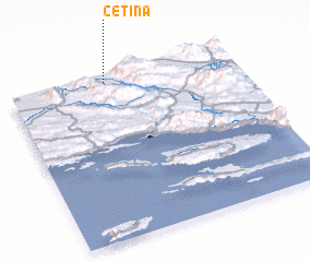 3d view of Cetina