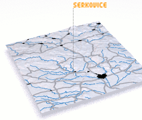 3d view of Šerkovice