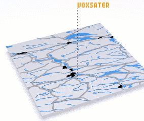 3d view of Voxsäter