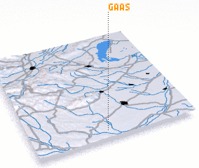 3d view of Gaas