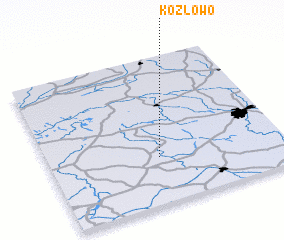 3d view of Kozłowo