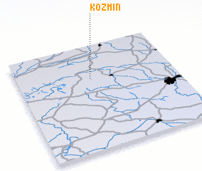 3d view of Koźmin