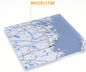 3d view of Hässelstad