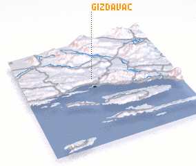 3d view of Gizdavac