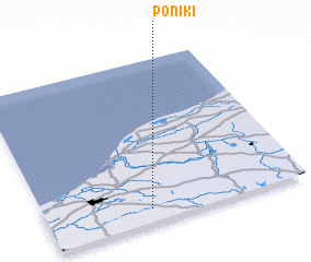 3d view of Poniki