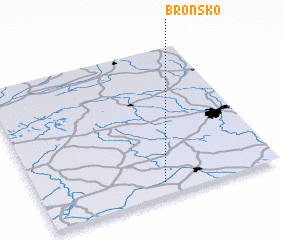 3d view of Brońsko
