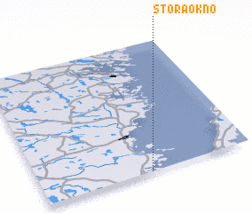 3d view of Stora Oknö