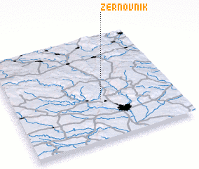 3d view of Žernovník