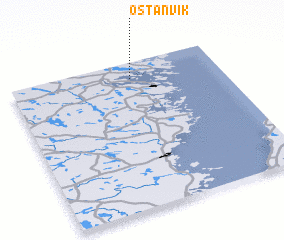 3d view of Östanvik