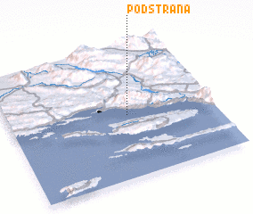 3d view of Podstrana