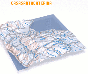 3d view of Casa Santa Caterina